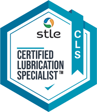 Society of Tribologists and Lubrication Engineers Certified Lubrication Specialist badge